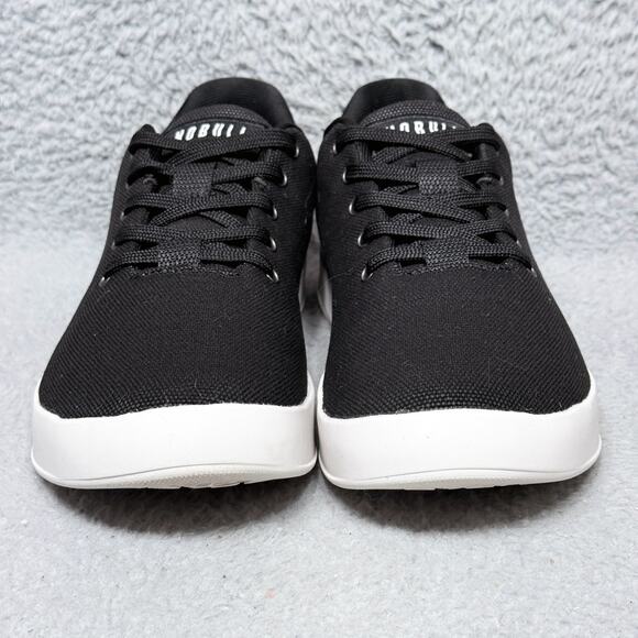 NOBULL Canvas Trainer Womens Size 8.5 Training Sneakers Shoes Black Canvas - Picture 2 of 9